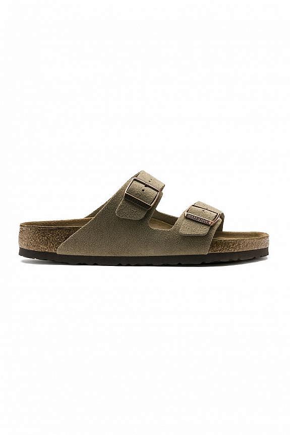 Birkenstock arizona sandal farge taupe dame 