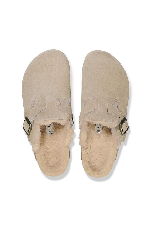 Birkenstock Boston Shearling Taupe-3