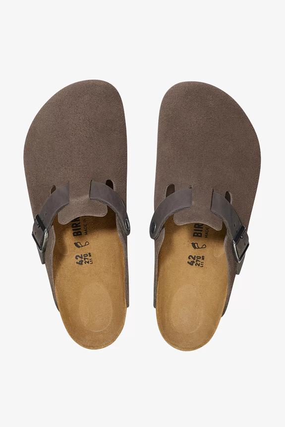 Birkenstock Boston Suede Concrete Grey-2