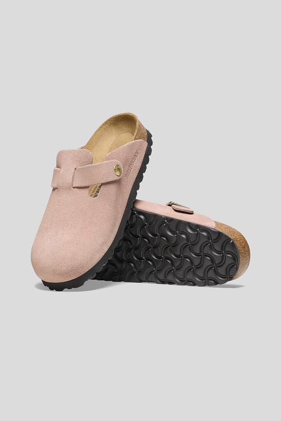 Birkenstock Boston Suede Leather Light Rose-3