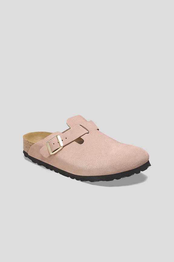 Birkenstock Boston Suede Leather Light Rose-2