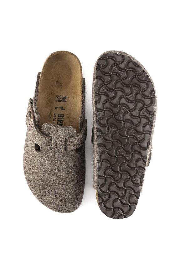 Birkenstock Boston Wool Felt Cacao