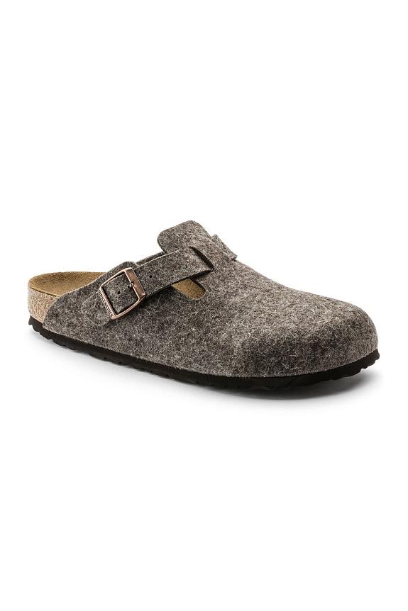 Birkenstock Boston Wool Felt Cacao