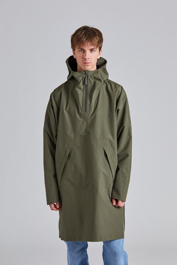 Blæst Aalesund Poncho Grape Leaf-3
