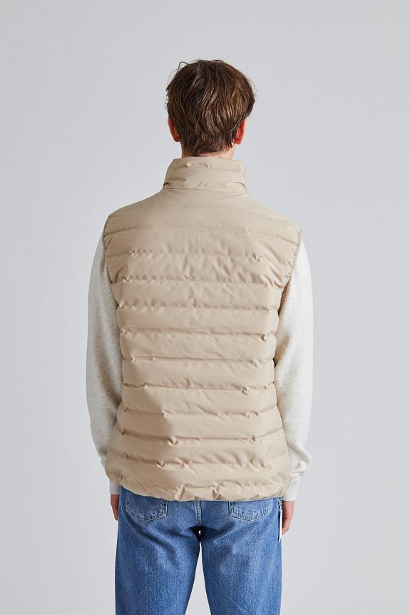 Blæst Emblem Ins Vest Beige-2