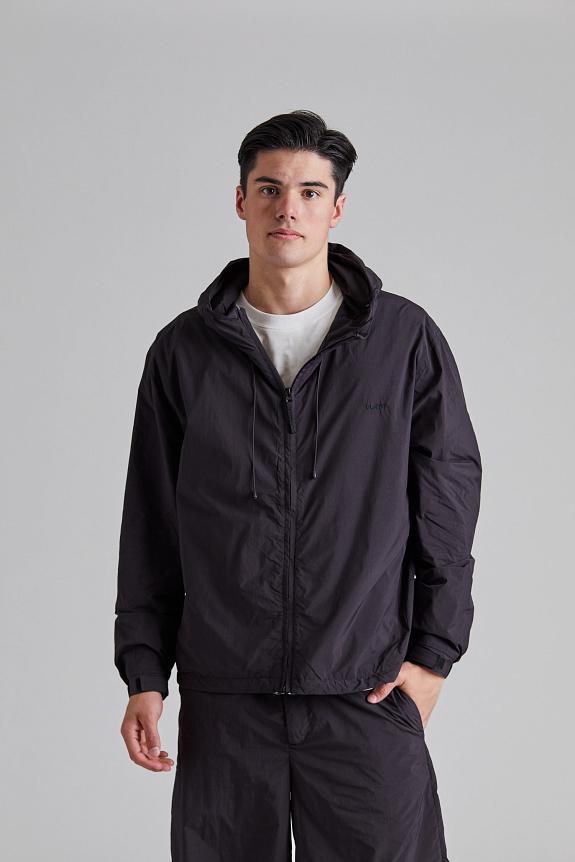 Blæst Remane Lightweight Hood Jacket Black-1