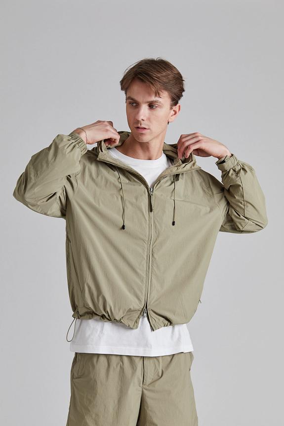 Blæst Remane Lightweight Hood Jacket Oakmoss-2
