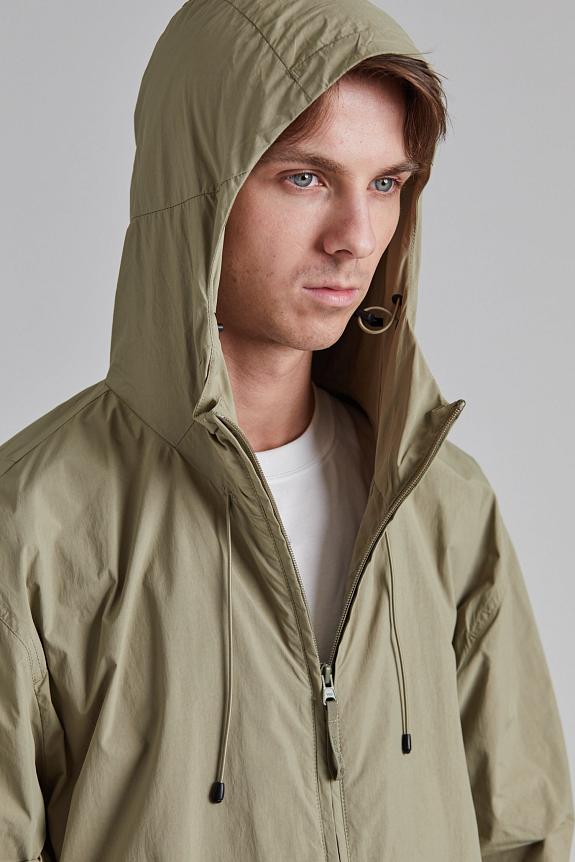 Blæst Remane Lightweight Hood Jacket Oakmoss-5