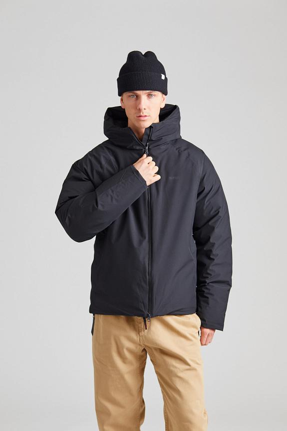 Blæst Runde Down Jacket Black-2