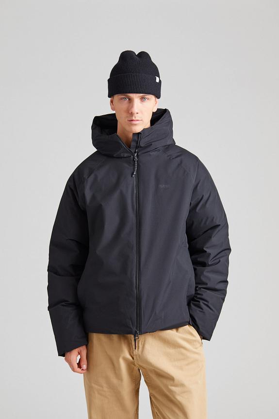 Blæst Runde Down Jacket Black-1
