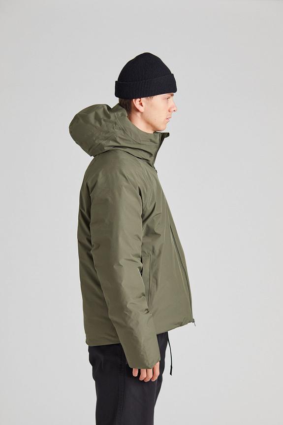 Blæst Runde Down Jacket Grape Leaf-2