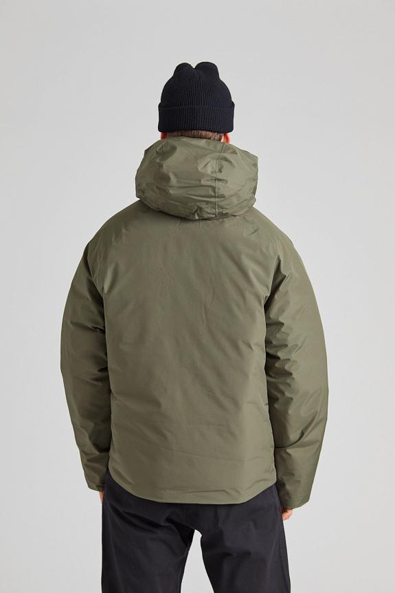 Blæst Runde Down Jacket Grape Leaf-3