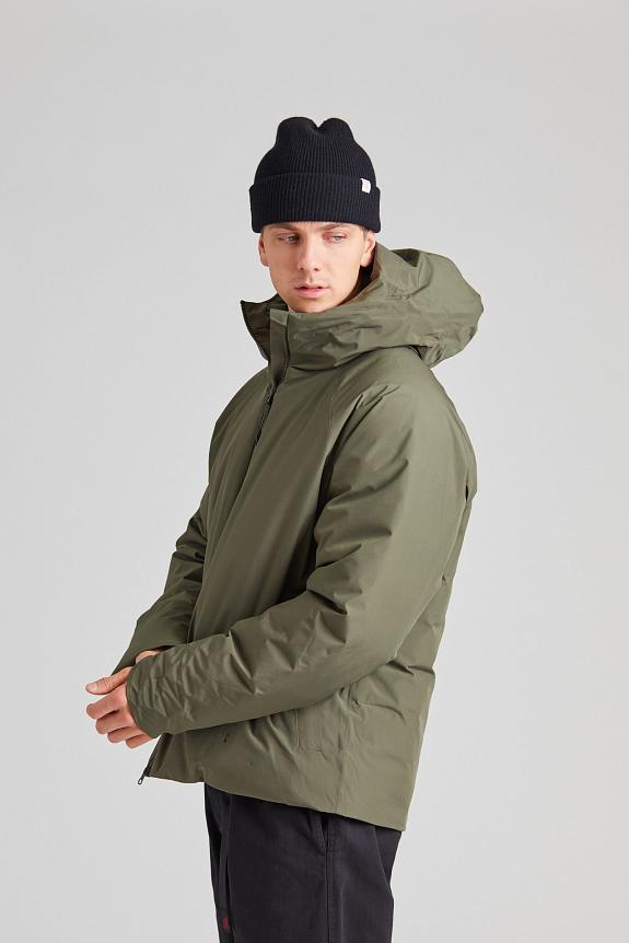 Blæst Runde Down Jacket Grape Leaf-4