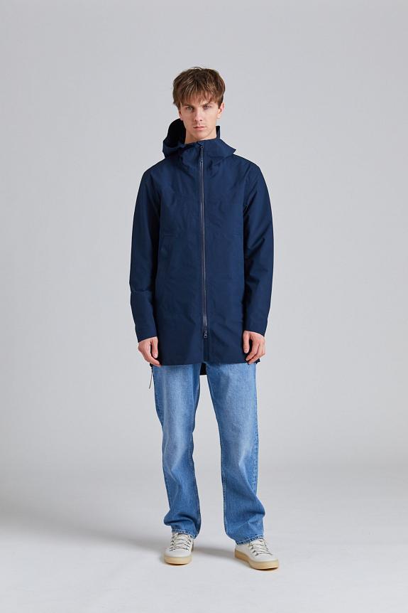 Blæst Helleren Coat Dark Navy