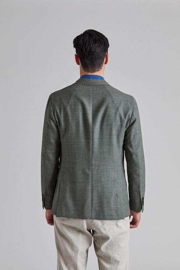 BOGLIOLI K-Jacket Wool Hopsack Green-4