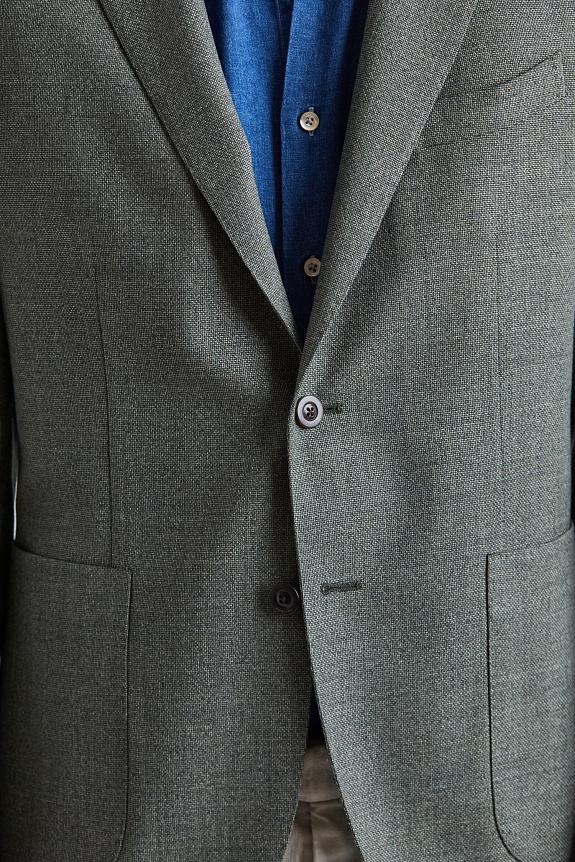 BOGLIOLI K-Jacket Wool Hopsack Green-5