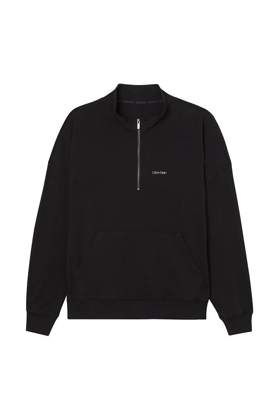 Calvin Klein L/S Quarter Zip Black