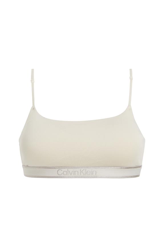 Calvin Klein LL Bralette Sandshell W/ New Stone Logo