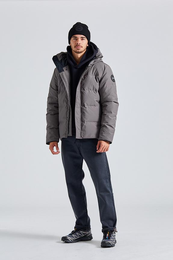 canada goose grey black label