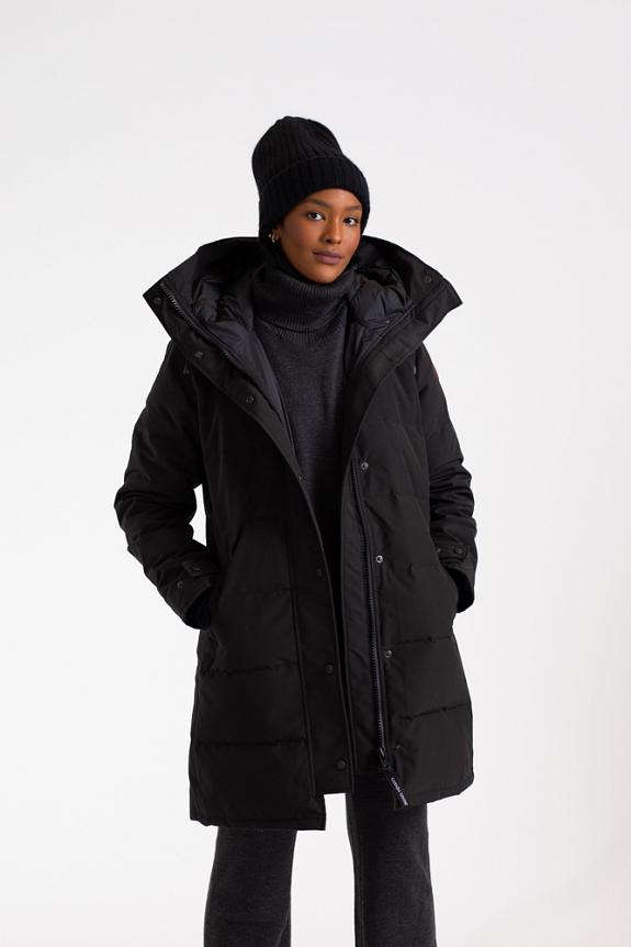 Canada Goose Shelburne Parka Notched Brim Black