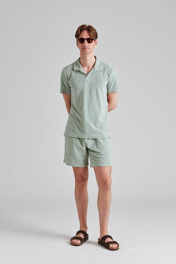 Cermino Riviera Terry Shorts Mint Green-3