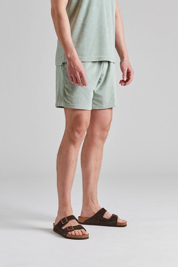 Cermino Riviera Terry Shorts Mint Green-1