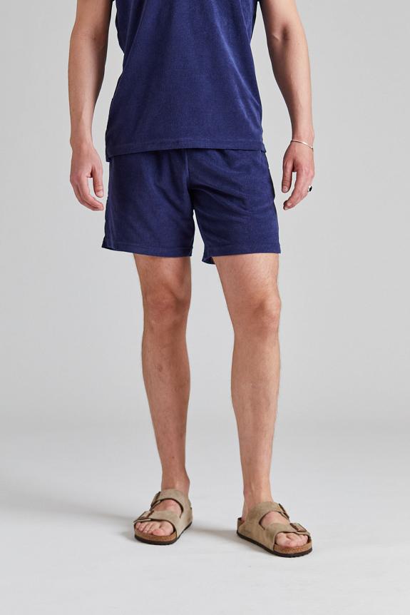 Cermino Riviera Terry Shorts Navy