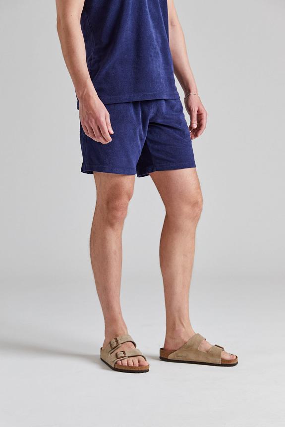 Cermino Riviera Terry Shorts Navy-1