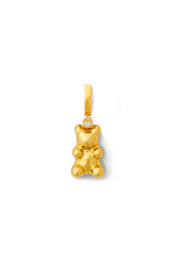 Crystal Haze Mini Nostalgia Bear Hoop Gold
