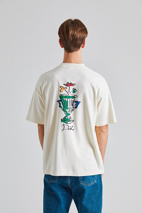 Drôle de Monsieur Le T-Shirt Vase Cream-1