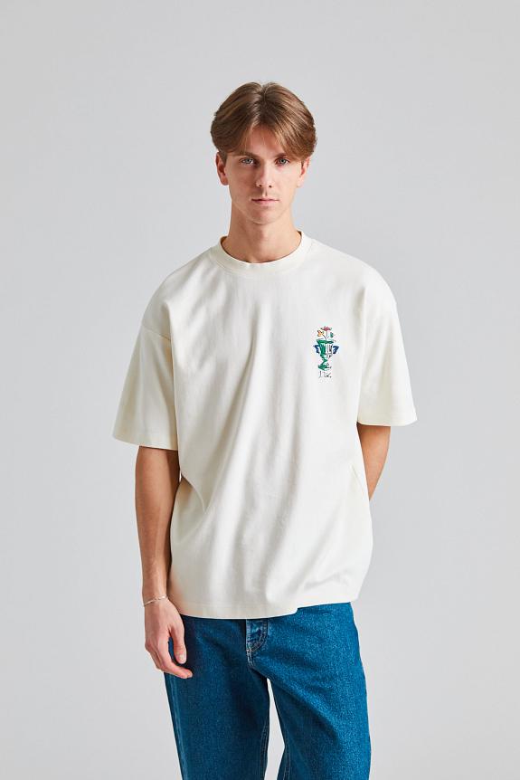 Drôle de Monsieur Le T-Shirt Vase Cream