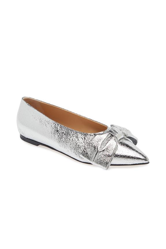 DEAR FRANCES Bow Pump Silver-1