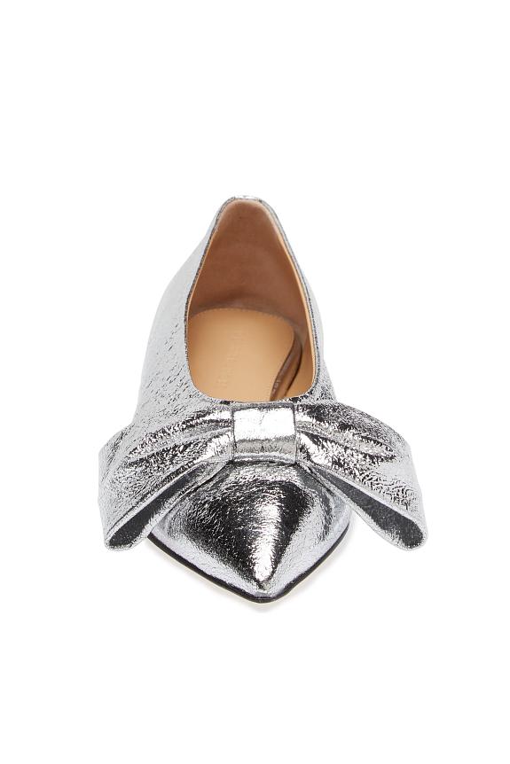 DEAR FRANCES Bow Pump Silver-3