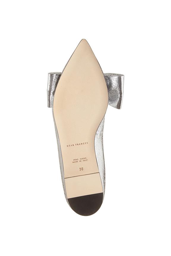 DEAR FRANCES Bow Pump Silver-5