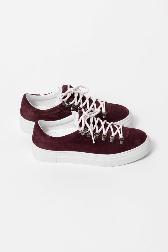 Diemme Marostica Low Platform Dark Cherry Suede