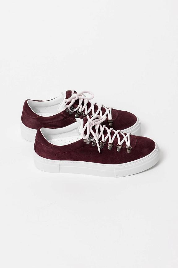 Diemme Marostica Low Platform Dark Cherry Suede-2