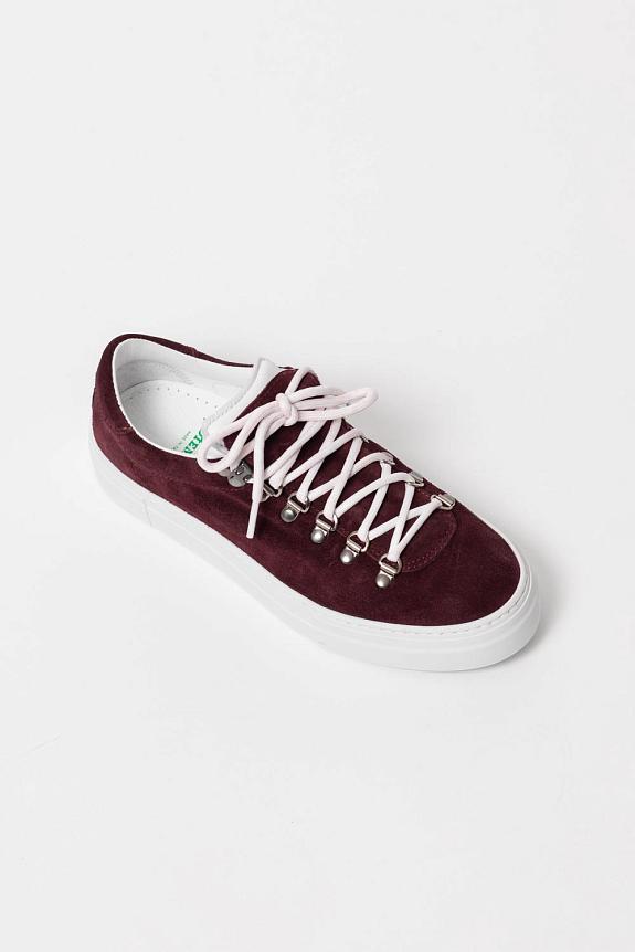 Diemme Marostica Low Platform Dark Cherry Suede-4