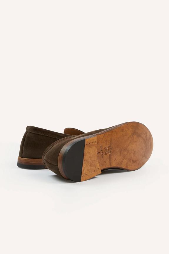 Drakes Drake's Summer Loafer Dark Brown-2