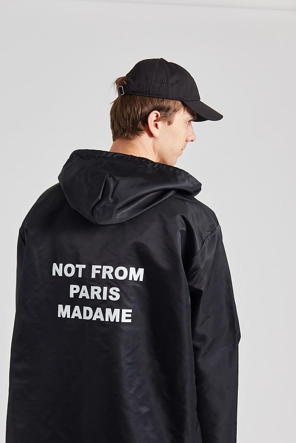 Drôle de Monsieur La Parka Slogan Black 