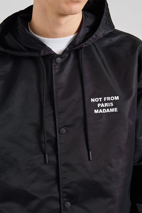 Drôle de Monsieur La Parka Slogan Black 