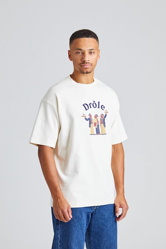 Drôle de Monsieur Le T-Shirt Crillon Cream