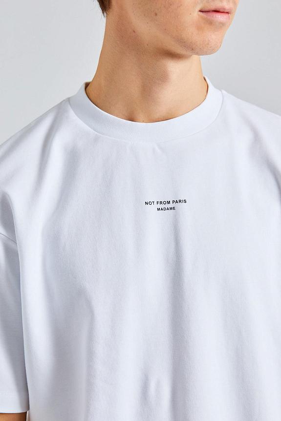 Drôle de Monsieur NFPM T-Shirt White-1