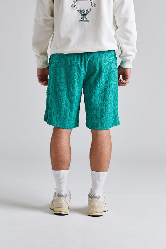 Drôle de Monsieur Le Short Monogramme Emeraude-2
