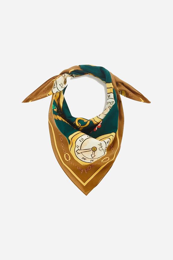 Drôle de Monsieur Le Foulard Gousset Dark Green-1