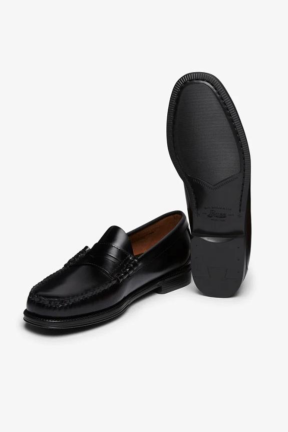 G.H. Bass Easy Weejun Larson Penny Loafers Black-1