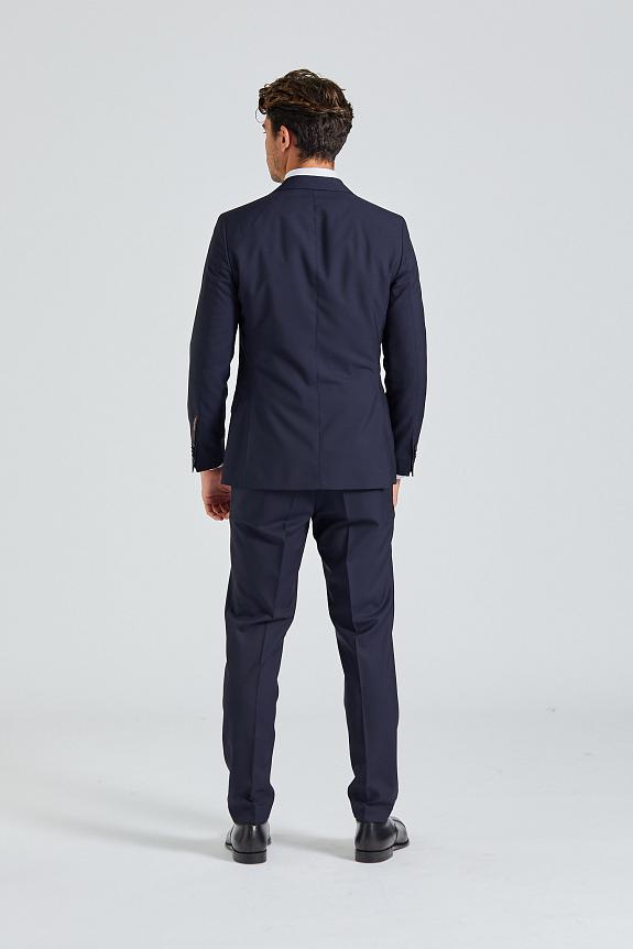 Oscar Jacobson Edmund Three Piece Suit Navy -2