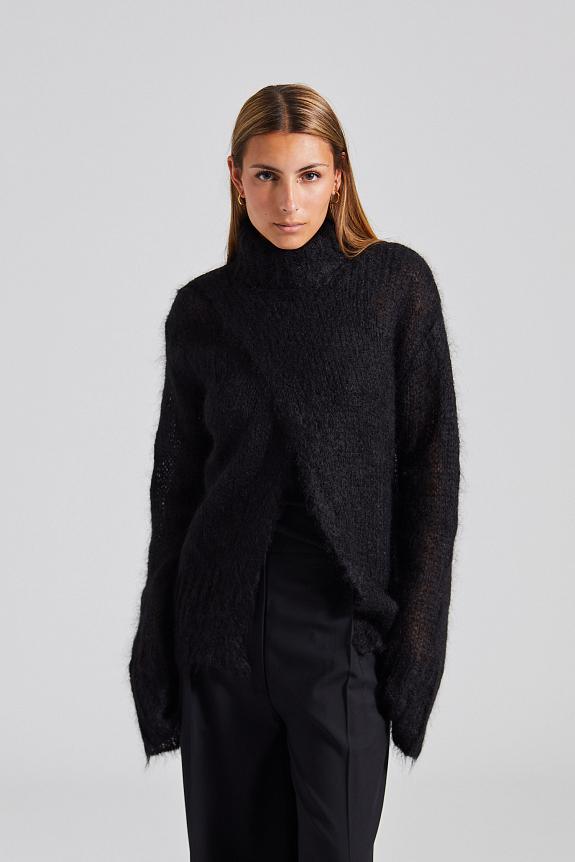 Envelope 1976 Filtvet Knit Mohair Black