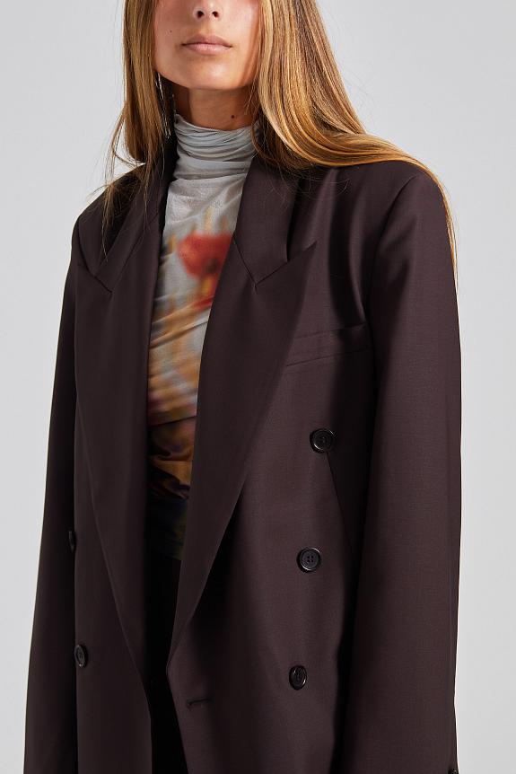 Envelope 1976 Girona blazer aubergine