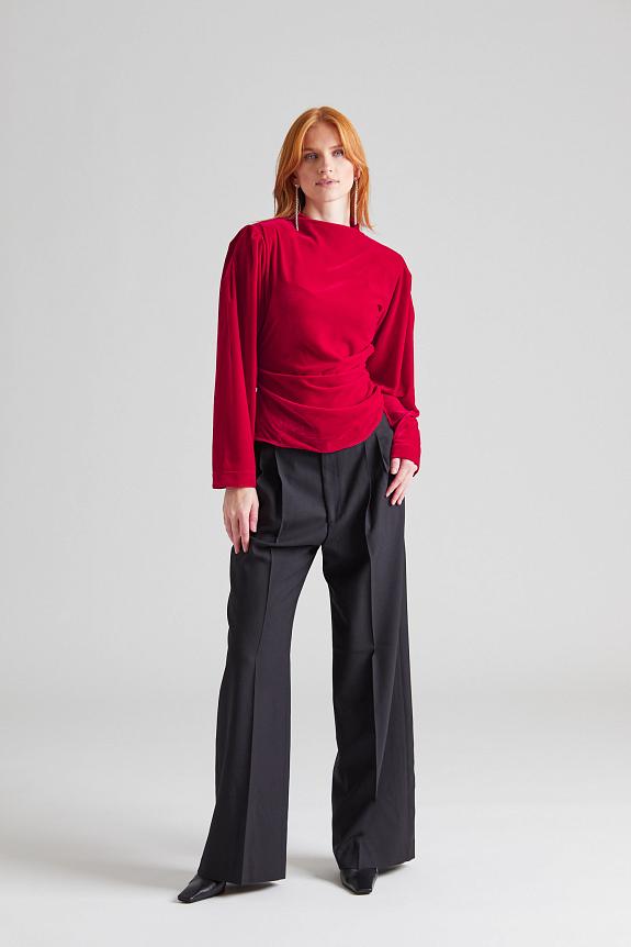 Envelope Jet Top Velvet Red 