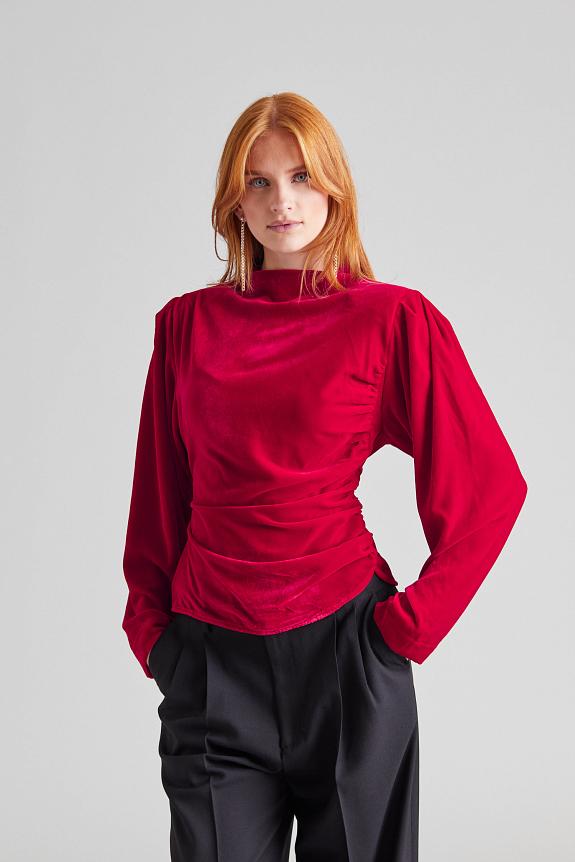 Envelope Jet Top Velvet Red 